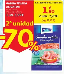 Alcampo ALIGATOR Gamba pelada oferta