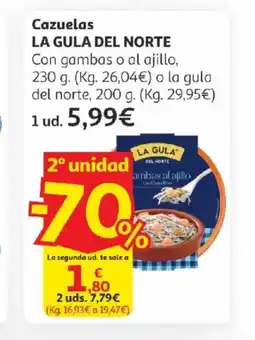Alcampo LA GULA DEL NORTE Cazuelas oferta