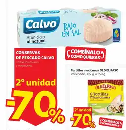 Alcampo CALVO Conservas de pescado oferta