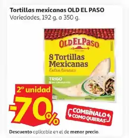 Alcampo OLD EL PASO Tortillas mexicanas oferta