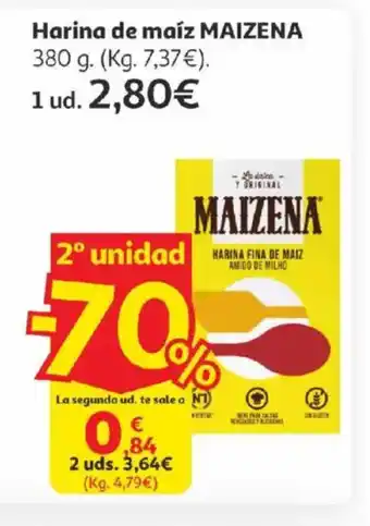 Alcampo MAIZENA Harina de maíz oferta