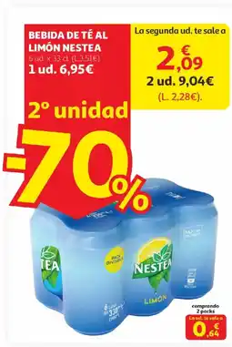 Alcampo NESTEA Bebida de té al limón oferta