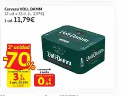 Alcampo VOLL DAMM Cerveza oferta