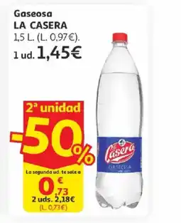 Alcampo LA CASERA Gaseosa oferta
