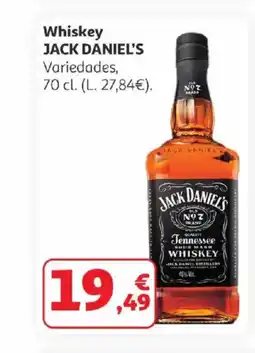 Alcampo JACK DANIEL'S Whiskey oferta