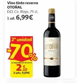 Alcampo OTOÑAL Vino tinto reserva oferta