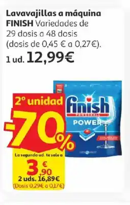 Alcampo FINISH Lavavajillas a máquina oferta
