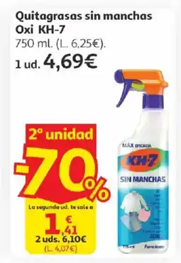 Alcampo KH-7 Quitagrasas sin manchas Oxi oferta