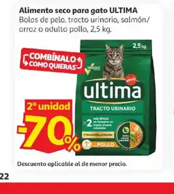 Alcampo ULTIMA Alimento seco para gato oferta