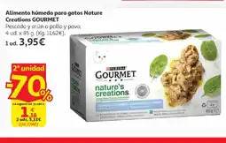 Alcampo GOURMET Alimento húmedo para gatos Nature Creations oferta