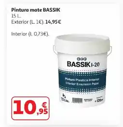Alcampo BASSIK Pintura Pintura mate BASSIK oferta