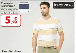 Alcampo INEXTENSO Camiseta oferta