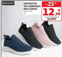 Alcampo INEXTENSO Deportivo sin cordones oferta