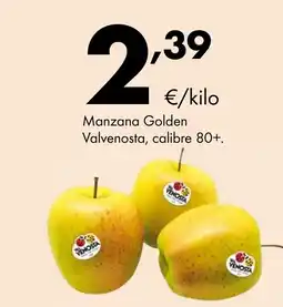Supermercados Lupa Manzana Golden Valvenosta, calibre 80+. oferta