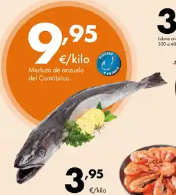 Supermercados Lupa Merluza de anzuelo del Cantábrico oferta
