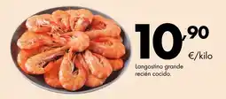 Supermercados Lupa Langostino grande recién cocido oferta