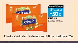 Supermercados Lupa KRISSIA Barritas oferta