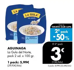 Supermercados Lupa AGUINAGA La Gula del Norte oferta