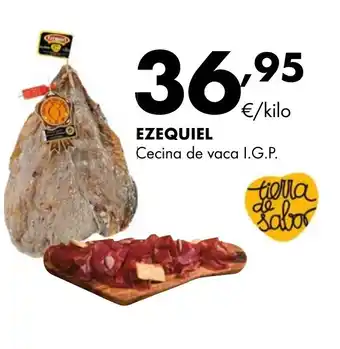 Supermercados Lupa EZEQUIEL Cecina de vaca I.G.P. oferta