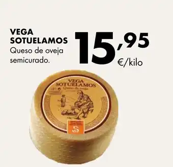 Supermercados Lupa VEGA SOTUELAMOS Queso de oveja semicurado oferta