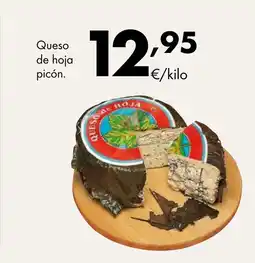 Supermercados Lupa Queso de hoja picón oferta