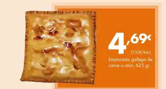 Supermercados Lupa Empanada gallega de carne o atún oferta