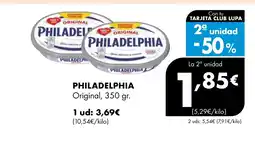 Supermercados Lupa PHILADELPHIA Original oferta