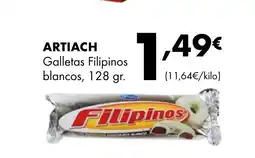 Supermercados Lupa ARTIACH Galletas Filipinos blancos oferta