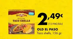 Supermercados Lupa OLD EL PASO Taco shells oferta
