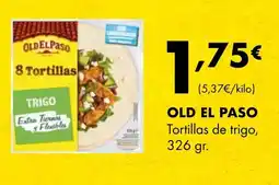 Supermercados Lupa OLD EL PASO Tortillas de trigo oferta