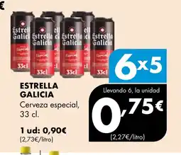 Supermercados Lupa ESTRELLA GALICIA Cerveza especial oferta