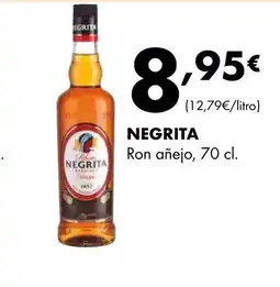 Supermercados Lupa NEGRITA Ron añejo oferta