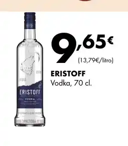 Supermercados Lupa ERISTOFF Vodka oferta