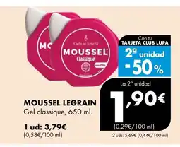 Supermercados Lupa MOUSSEL LEGRAIN Gel classique oferta