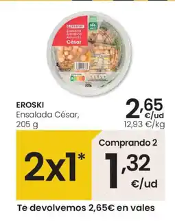 Eroski EROSKI Ensalada César oferta