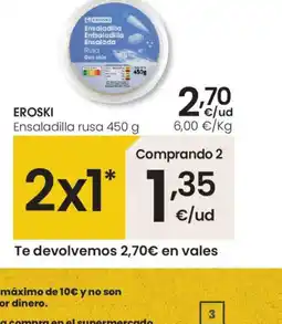 Eroski EROSKI Ensaladilla rusa oferta
