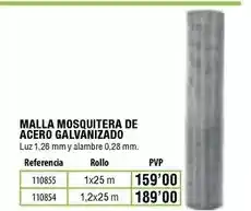 Ferrcash Malla mosquitera de acero galvanizado oferta