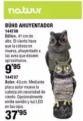 Ferrcash Natuur - búho ahuyentador oferta