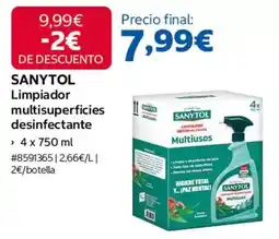 Costco Sanytol - limpiador multisuperficies desinfectante oferta