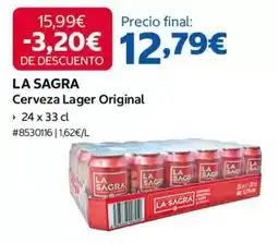 Costco Sagra - cerveza lager original oferta