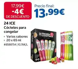 Costco Frozen - cocteles para congelar oferta
