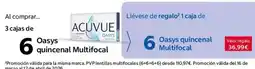 Costco Contact - oasys 6 quincenal multifocal oferta