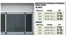 Ferrcash Mosquitera ventana extensible fibra vidrio oferta