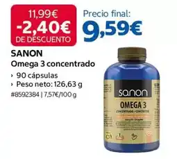 Costco Sanon - omega 3 concentrado oferta