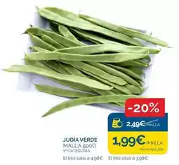 Supermercados La Despensa Judia verde oferta