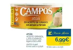 Supermercados La Despensa Campofrío - atun aceite girasol lata campos oferta