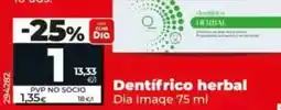 Dia Dia imaqe - dentifrico herbal oferta