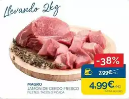 Cash Ecofamilia Magro jamón de cerdo fresco oferta