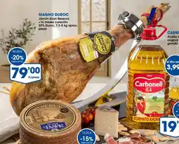 Supermercados Plaza MAGNO DUROC Jamón Gran Reserva +16 meses curación oferta