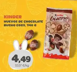 Supermercados Plaza KINDER Huevos de chocolate bueno eggs oferta